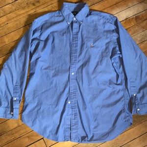 Ralph Lauren Light Blue Button-Down Shirt‎